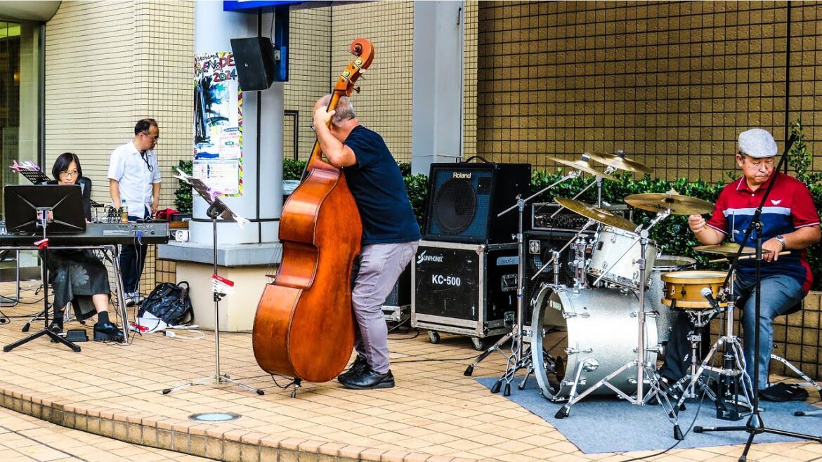 Jazz in Japan 🇯🇵 4k Yokohama