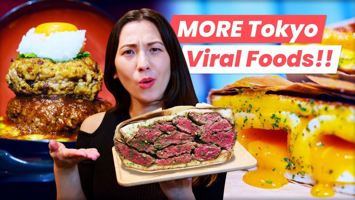 MORE Viral Tokyo Foods that Broke the Internet!