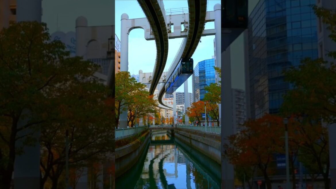 🚝 Chiba Urban Monorail: A Unique Travel Experience 👍#travel#train#monorail