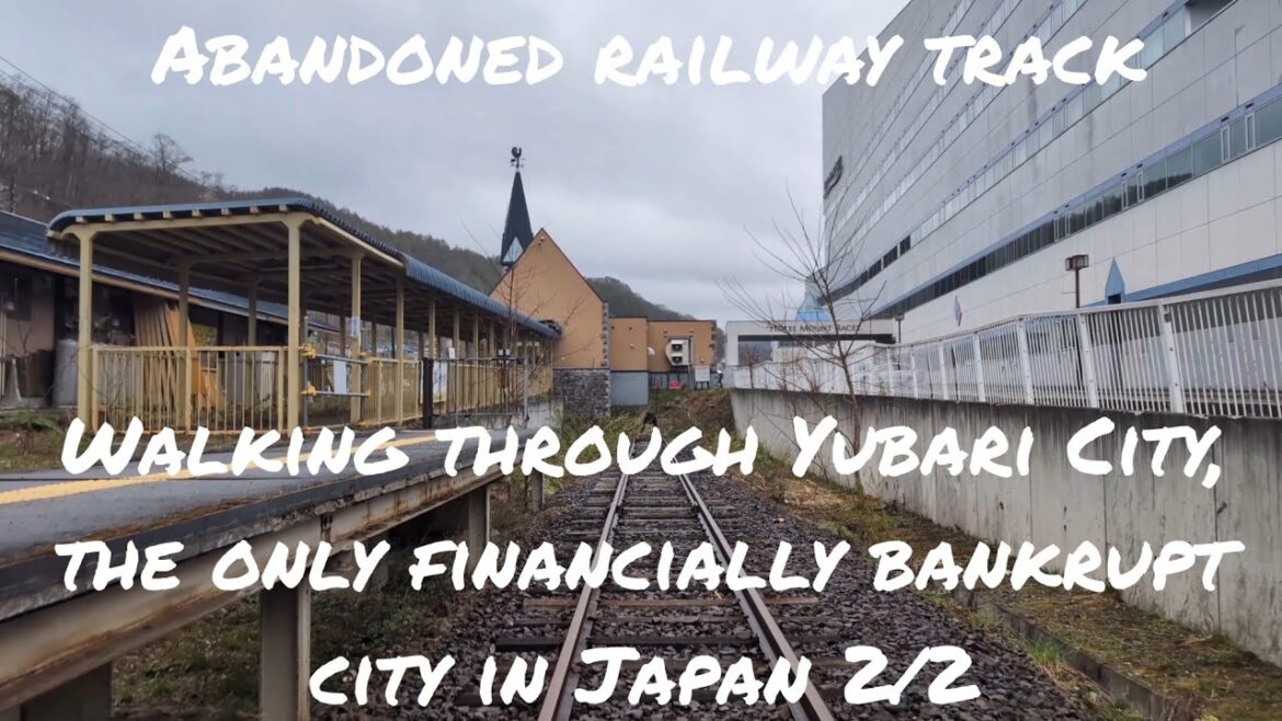 [Abandoned railway line] Walking 16.1km of the Yubari Line 2/2