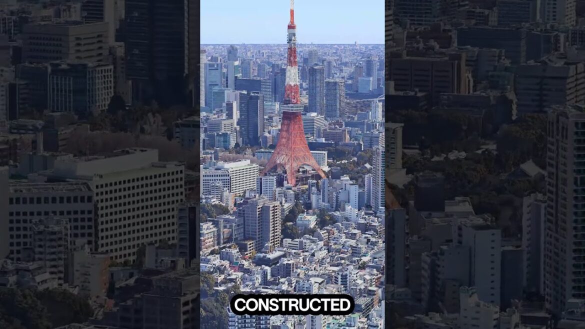 Tokyo Tower: Japan’s Iconic Landmark with a Hidden History#viralvideo #travel #history #shortsvideo Tokyo Tower: Japan's Iconic Landmark with a Hidden History#viralvideo #travel #history #shortsvideo
