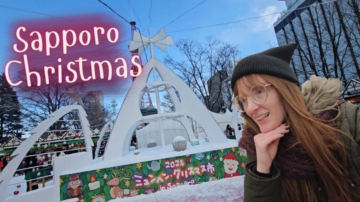 Christmas in Downtown Sapporo, Japan