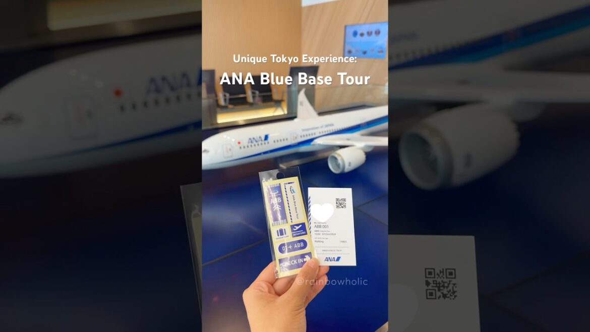 ANA Blue Base Tour 💙✈️ #AllNipponAirways #JapanTravel ANA Blue Base Tour 💙✈️ #AllNipponAirways #JapanTravel