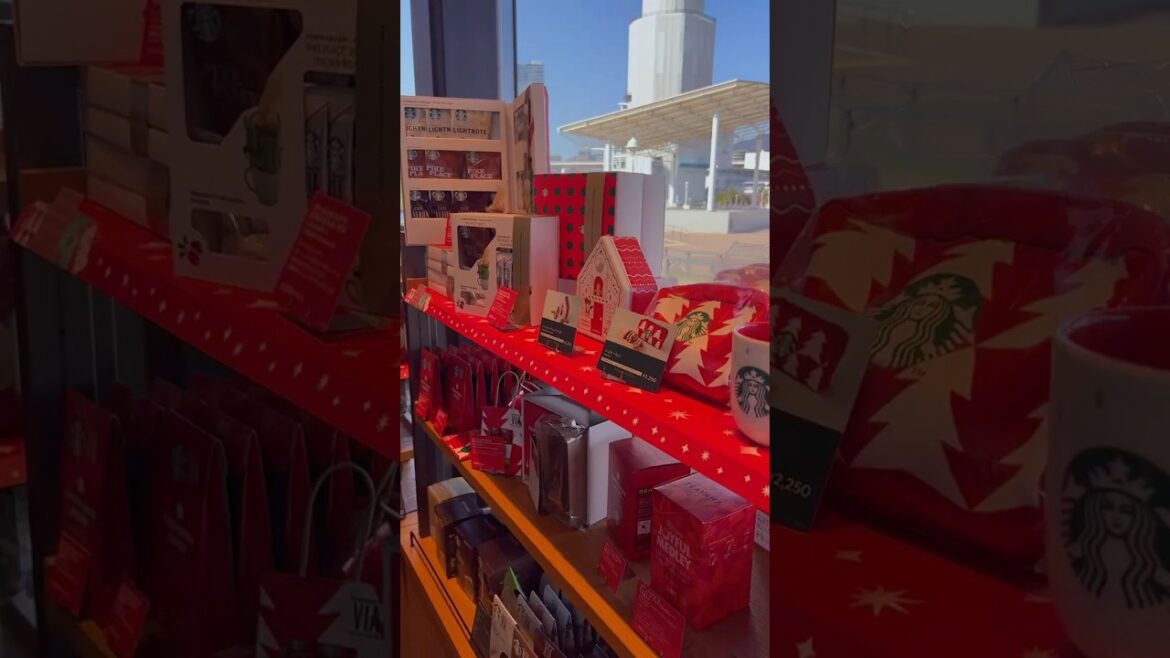 Một buổi sáng trong không khí Giáng Sinh ở Kobe, Nhật Bản