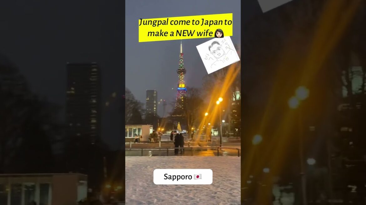 Jungpal come to Sapporo to make a New Wife!! #japan #sapporo