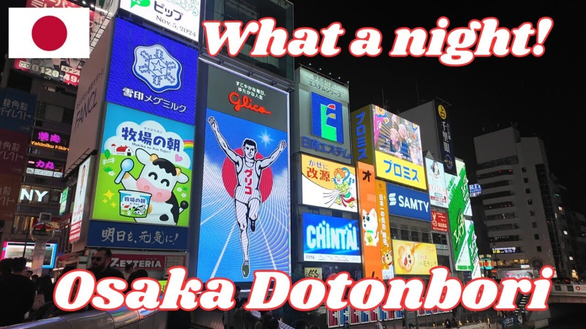 Japan-Osaka-Dotonbori WHAT A NIGHT! Japan-Osaka-Dotonbori WHAT A NIGHT!