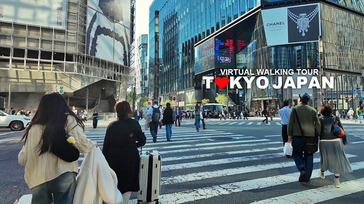 TOKYO JAPAN, Walk in Tokyo Station and Ginza Street, Japan, Travel, 4K TOKYO JAPAN, Walk in Tokyo Station and Ginza Street, Japan, Travel, 4K