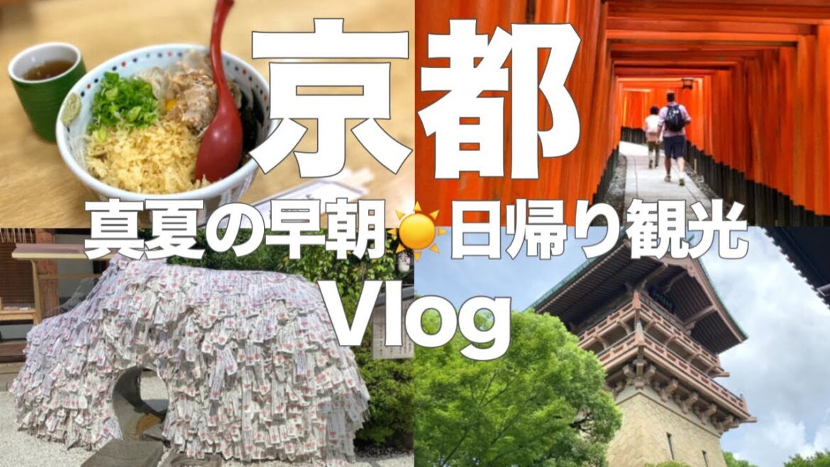 【京都日帰り旅Vlog】京都伏見稲荷で心を洗い老舗ランチと新カフェで味わう贅沢な日帰り旅 【京都日帰り旅Vlog】京都伏見稲荷で心を洗い老舗ランチと新カフェで味わう贅沢な日帰り旅
