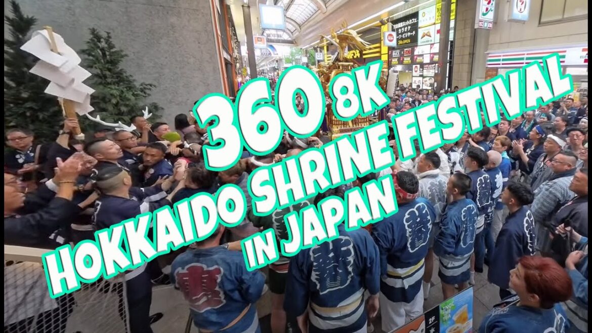Omikoshi in Hokkaido Shrine Festival Parade 360 Sapporo Hokkaido Set Your Resolution Highest Omikoshi in Hokkaido Shrine Festival Parade 360 Sapporo Hokkaido Set Your Resolution Highest