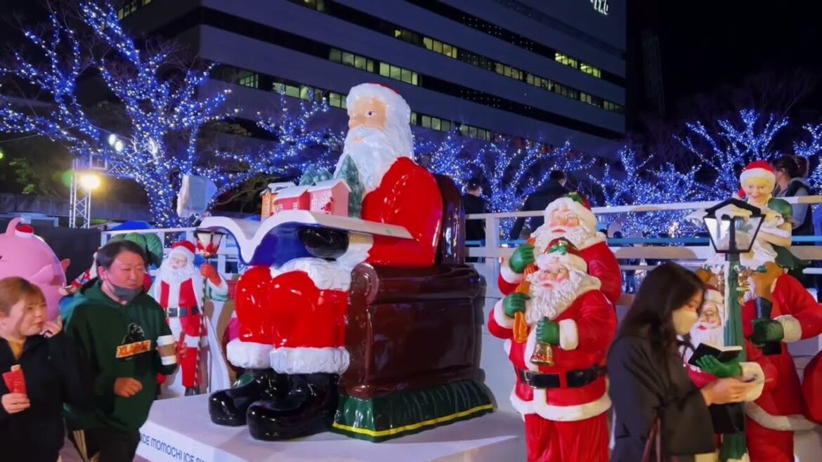 Discover Fukuoka Tower Japan: A Blissful Stroll Through the Magical Christmas Market!