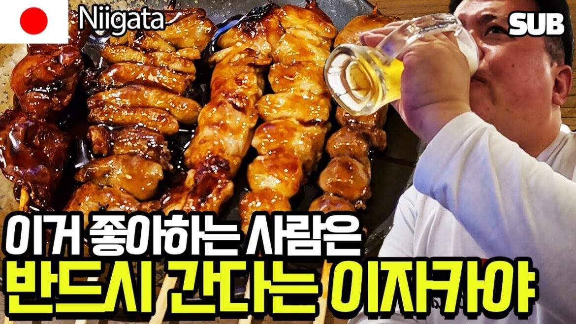 술이 술술 들어가는 야키토리 맛집 이자카야 리뷰 - 그리고 니가타 여행을 하게 된 이유 [일본 여행 3편]