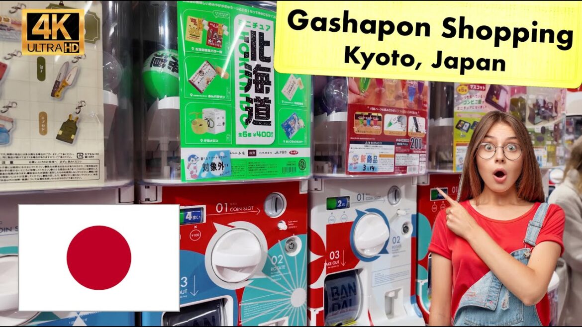 Capsule Toy Gashapon Kyoto Shopping Walking Tour Japan / Gachas / 4K / ASMR / Capsule Toy *Gashapon* Kyoto Shopping Walking Tour Japan / Gachas / 4K / ASMR /