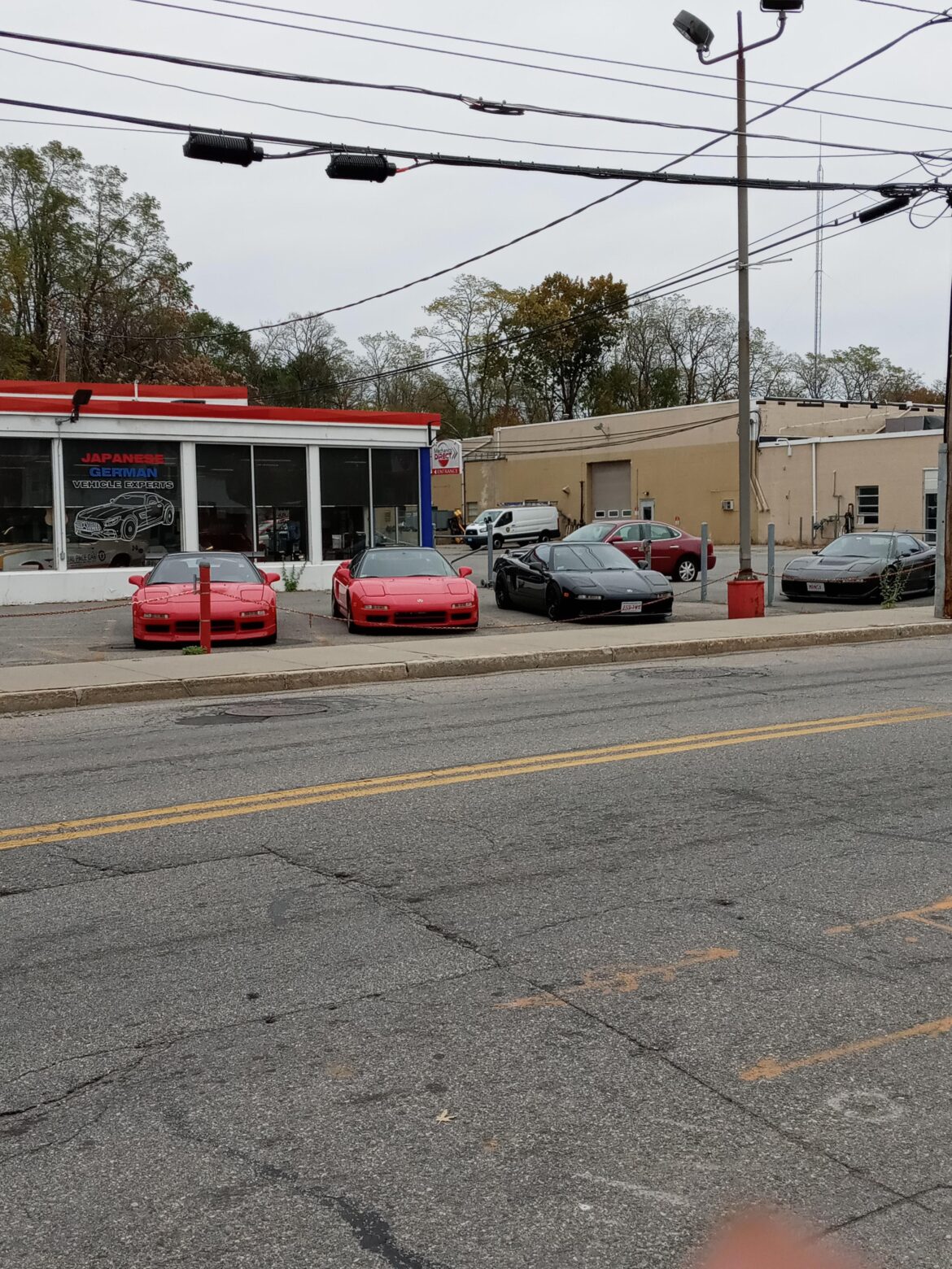 How hard is to find 4 NSX's at the same place?