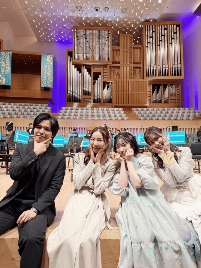 Ishiya Haruki, Anzai Chika, and Kurosawa Tomoyo from the「Hibike！Euphonium」8th Orchestral Concert Series in Kyoto