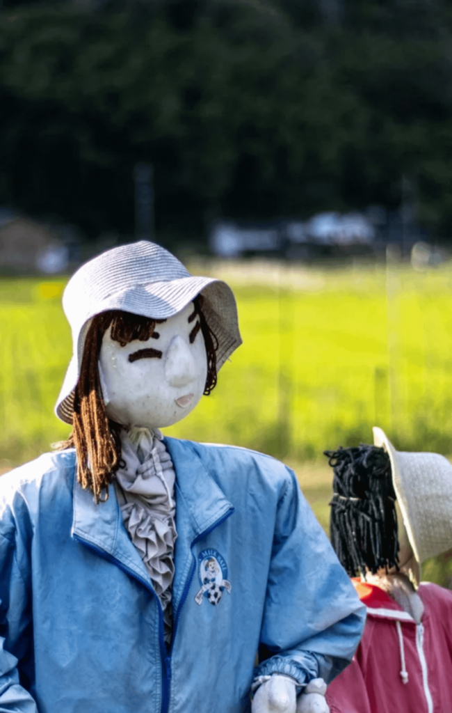 Ichinono, Hyogo-ken - puppet populated ghost town