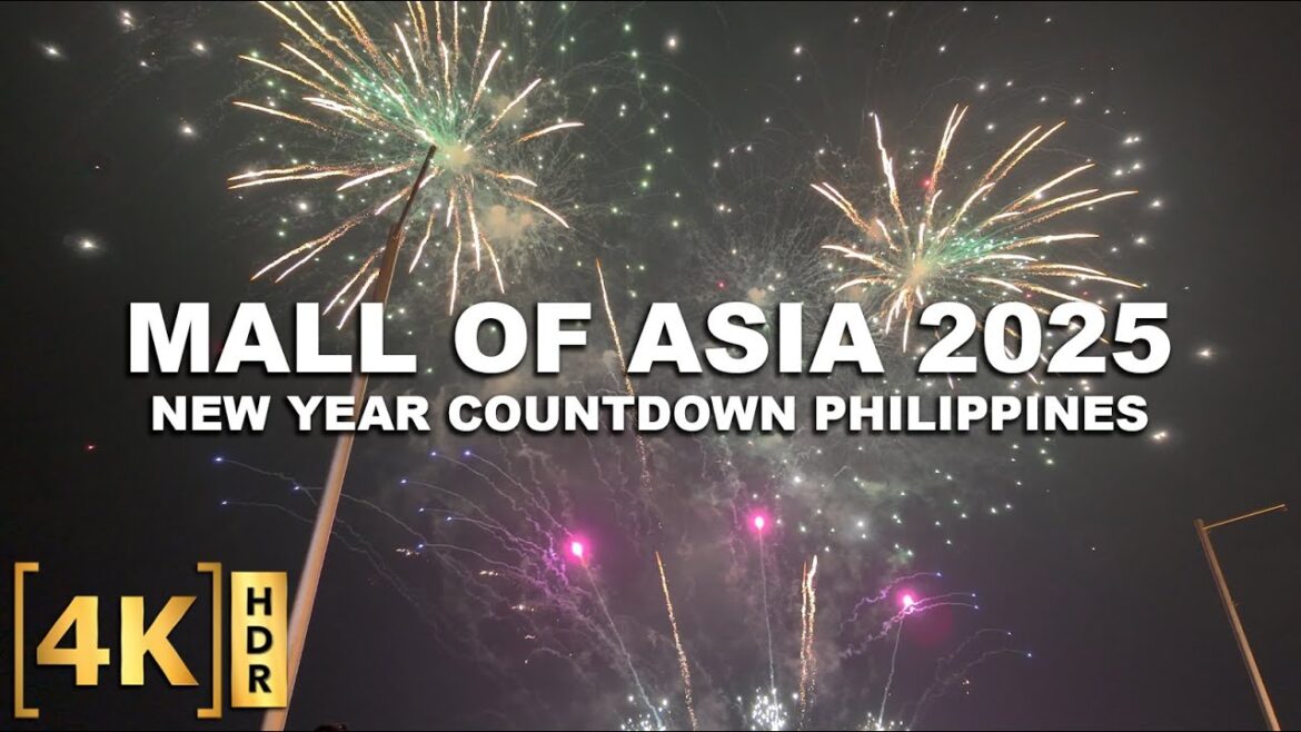 2025 NEW YEAR Countdown in MALL OF ASIA, Philippines! Fireworks Show 2025 | GMA Kapuso New Year 2025 NEW YEAR Countdown in MALL OF ASIA, Philippines! Fireworks Show 2025 | GMA Kapuso New Year