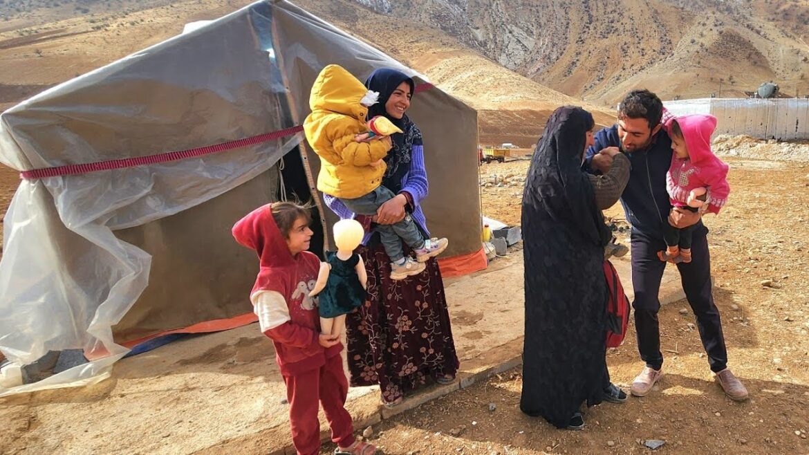 A mother's warm embrace: emotional moments of a visit