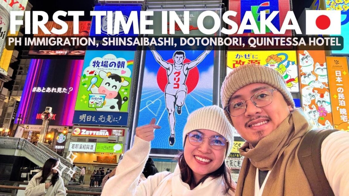 🇯🇵 Osaka, Japan Vlog: PH Immigration, Shinsaibashi, Dotonbori, Glico Man, Quintessa Hotel 🇯🇵 Osaka, Japan Vlog: PH Immigration, Shinsaibashi, Dotonbori, Glico Man, Quintessa Hotel
