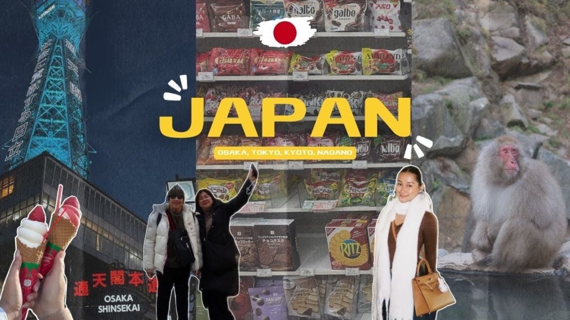 JAPAN VLOG: tokyo, osaka, nagano & kyoto! 🇯🇵🍙🍜🍣