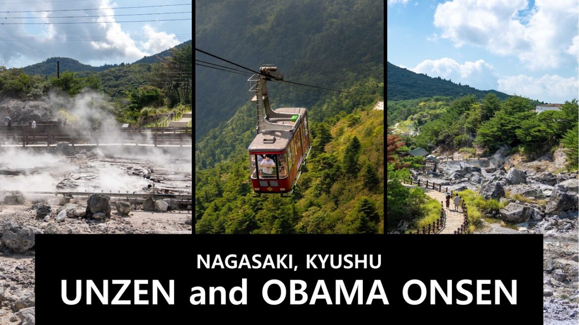 Road Trip to Unzen Nagasaki! | Unzen Onsen, Obama Onsen, Nita Pass - Kyushu Japan Vlog - 雲仙温泉、九州、長崎