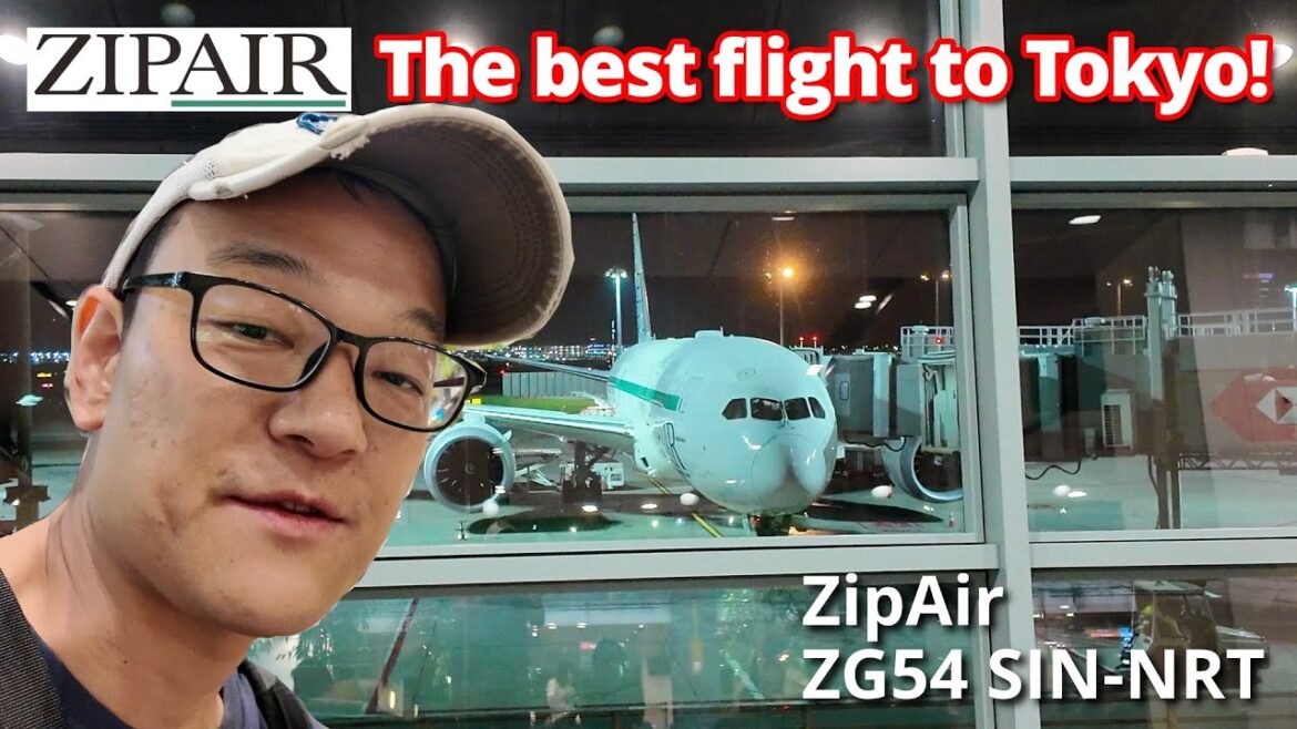 The best flight to Tokyo? | Flight review ZipAir ZG54 Singapore to Narita (Tokyo) The best flight to Tokyo? | Flight review ZipAir ZG54 Singapore to Narita (Tokyo)