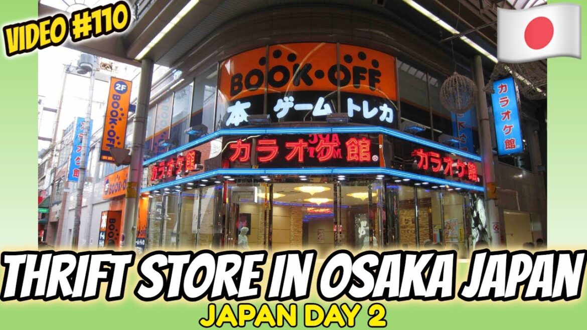 🛍️BookOff Plus Namba Ebibashi | Osaka's Best Thrift Store Near Dotonbori - 🇯🇵 JAPAN VLOG