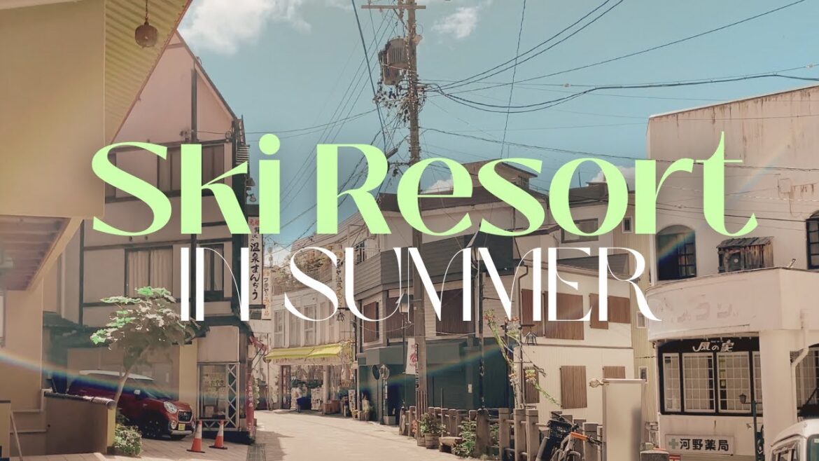 Summer in Nozawa Onsen, the Ski & Hot Spring Village in Nagano, Japan Summer in Nozawa Onsen, the Ski & Hot Spring Village in Nagano, Japan