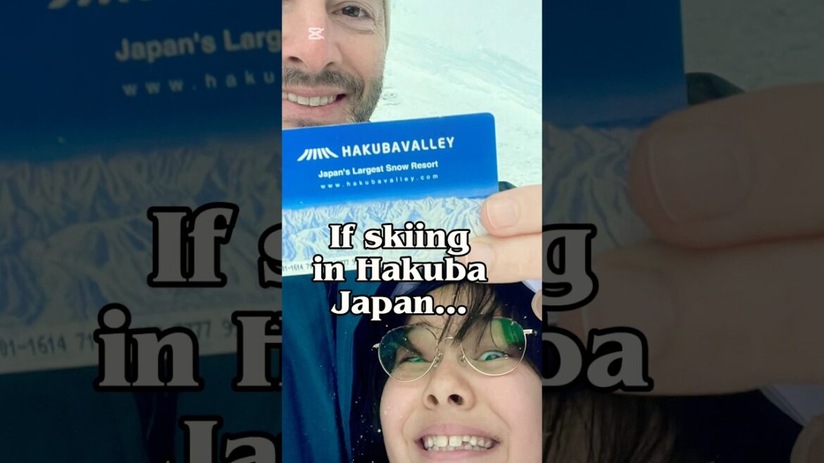 Hakuba Valley All Mountain Pass #hakubavalley #skijapan #skiing adventures #shorts #japanesealps