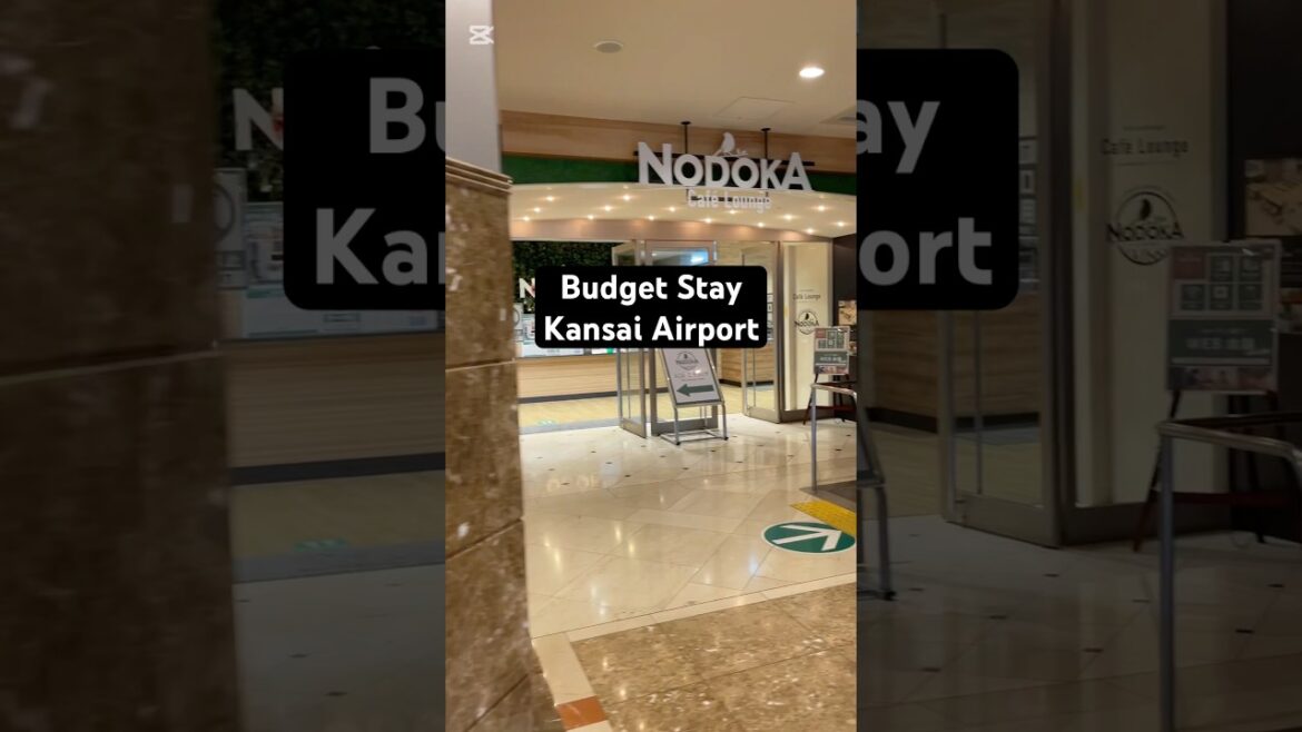 Nodoka budget stay KIX. #marinjapan #travel #kansaiairport #budget #budgettravel #budgettrip #hotel