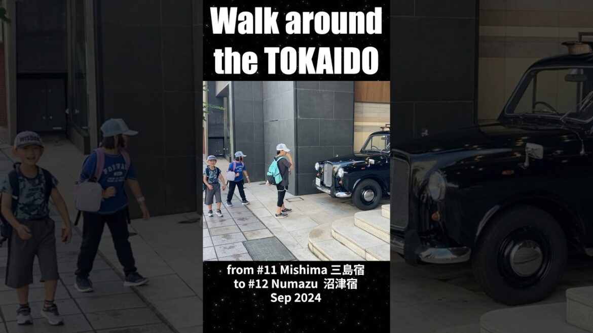Walk around the #TOKAIDO / 11.Mishima - 12.Numazu (1)
