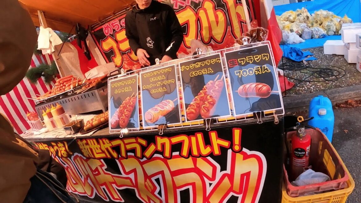 2025 New Year Street Food Festival in Matsuyama, Japan | Nomadic Japan Walker