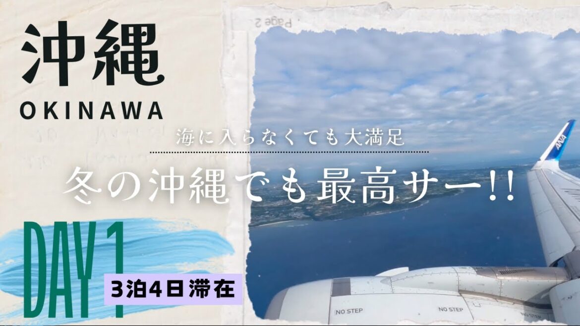 【沖縄旅行】冬でもやっぱり沖縄が好き!冬の沖縄の過ごし方・大人旅 1日目 #沖縄旅行 #沖縄 #Vlog 【沖縄旅行】冬でもやっぱり沖縄が好き!冬の沖縄の過ごし方・大人旅 1日目 #沖縄旅行 #沖縄 #Vlog