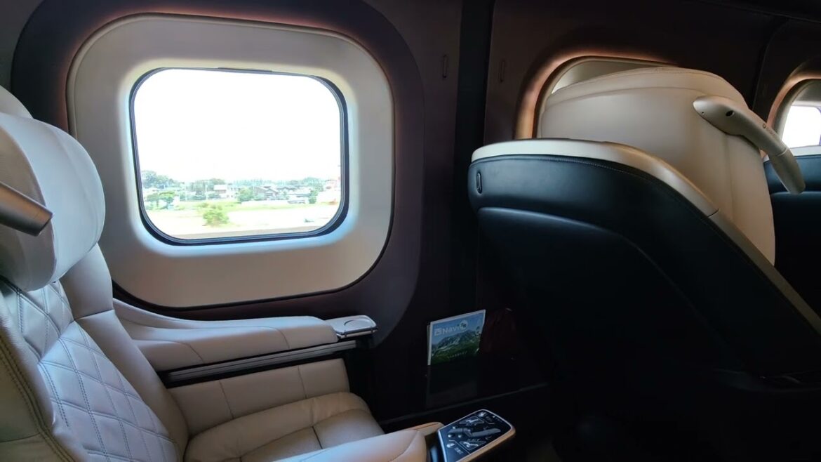 Niigata to Tokyo - Aboard E7 Shinkansen - Silence in GranClass