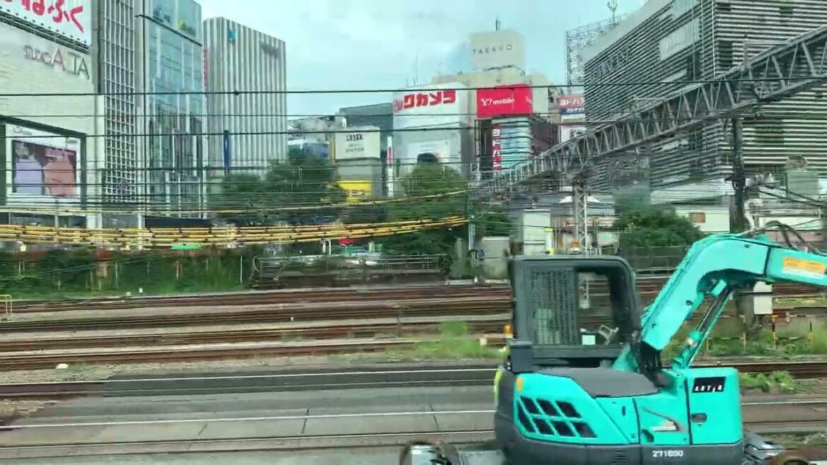 [JAPAN🇯🇵WALK] train journey in japan