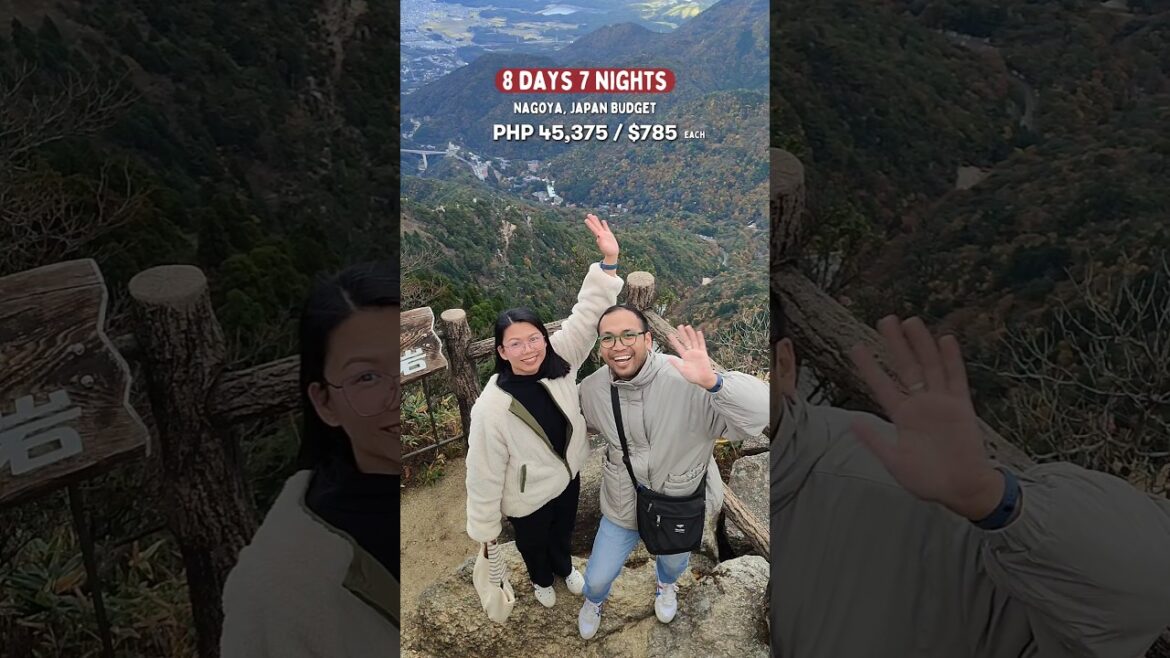 How much we spent for 8 days 7 nights in Nagoya Japan #japantips #japantravel #japan #budgettravel