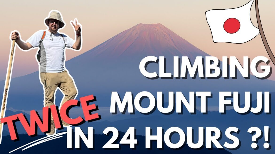 I climbed to the summit of Mount Fuji TWICE in 24 hours! (via the Fujinomiya trail) [LONG VIDEO]