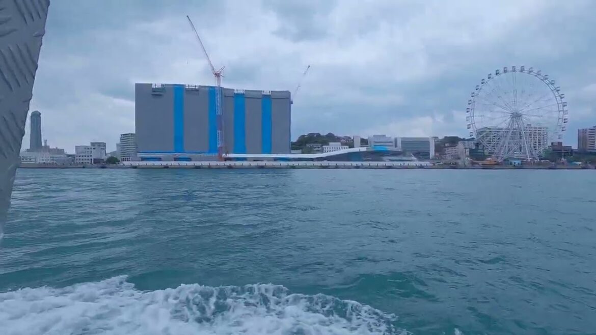 船展望   関門汽船  しいがる  唐戸  巌流島