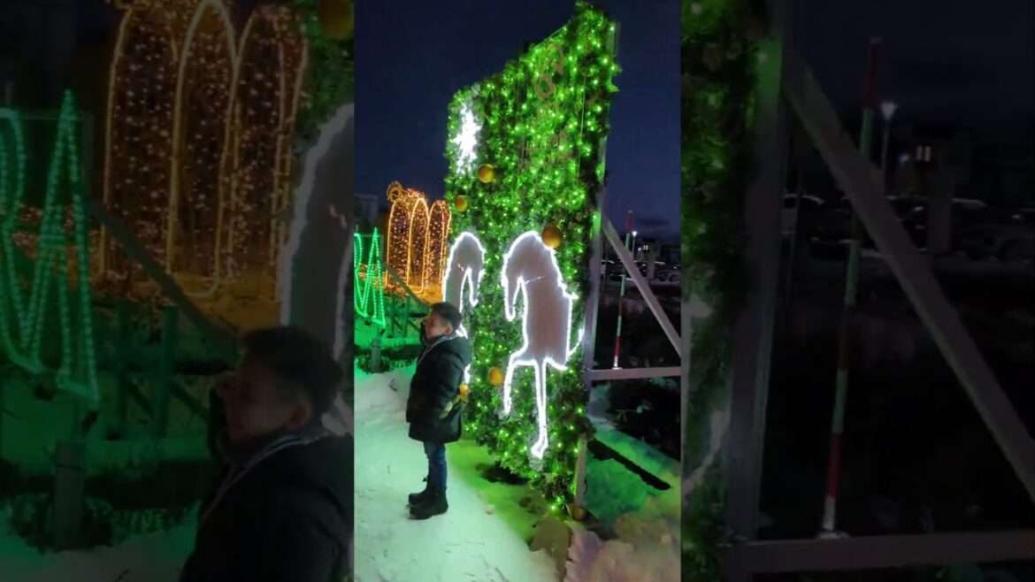 【Illumination】Two illuminations in the Yunokawa Onsen area#shorts