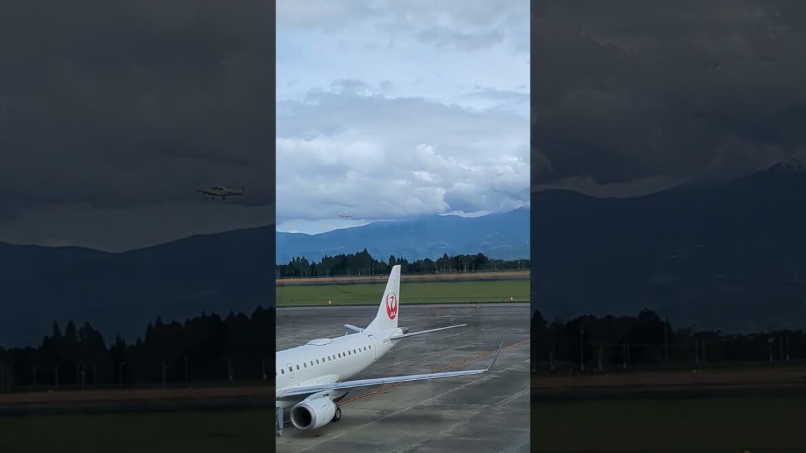 小型機離陸/鹿児島空港/koj