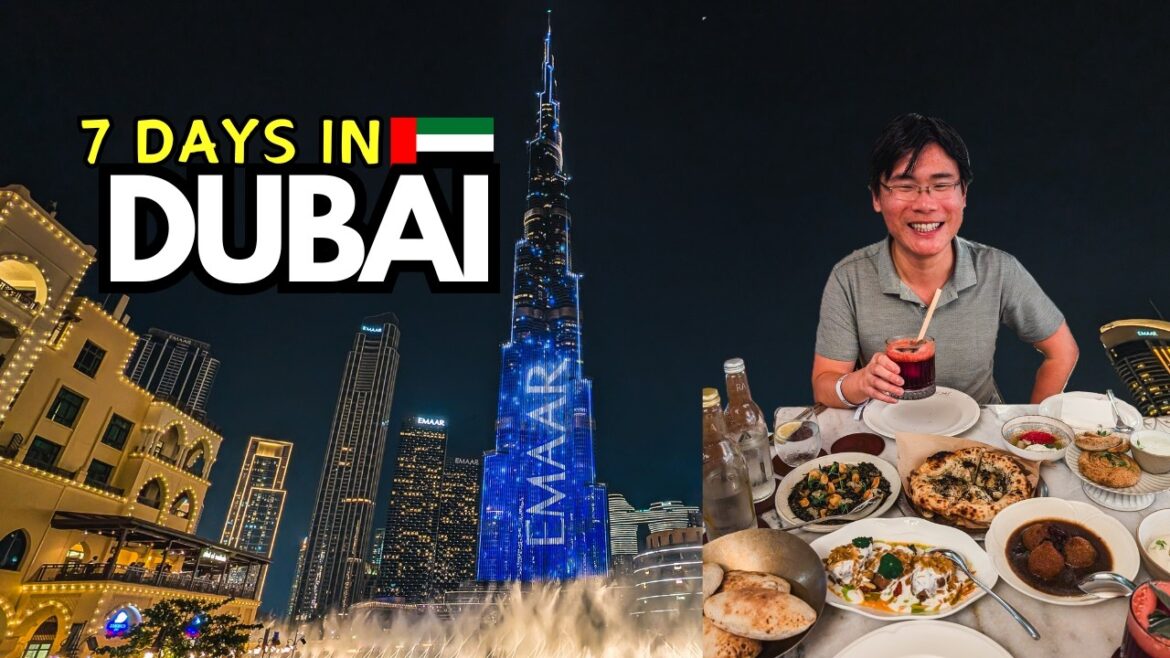 My FIRST TIME in DUBAI: 7 Days of Street Food to Michelin Restaurants and The Best Chef Awards!