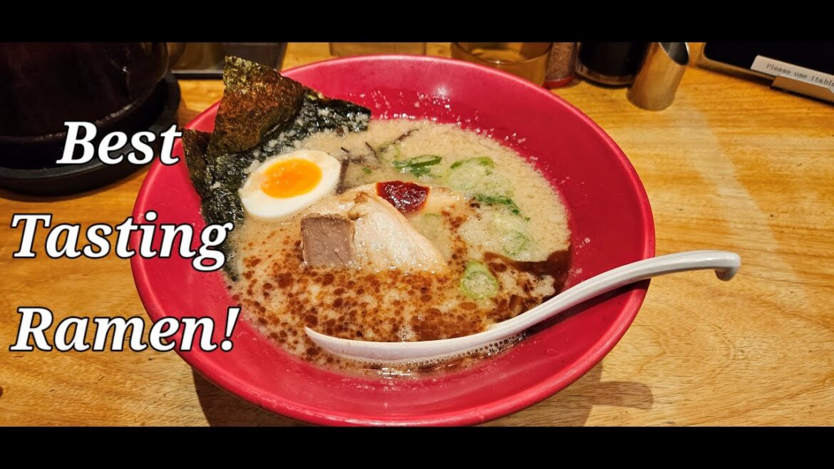 The Flavor and Depth of Tonkotsu Ramen 🍜 (Fukuoka) 2025