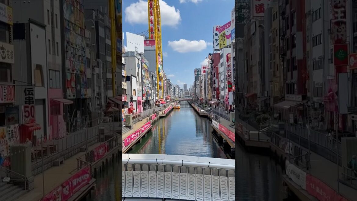 TRAVEL to OSAKA JAPAN 🇯🇵#shorts #japan #beautiful