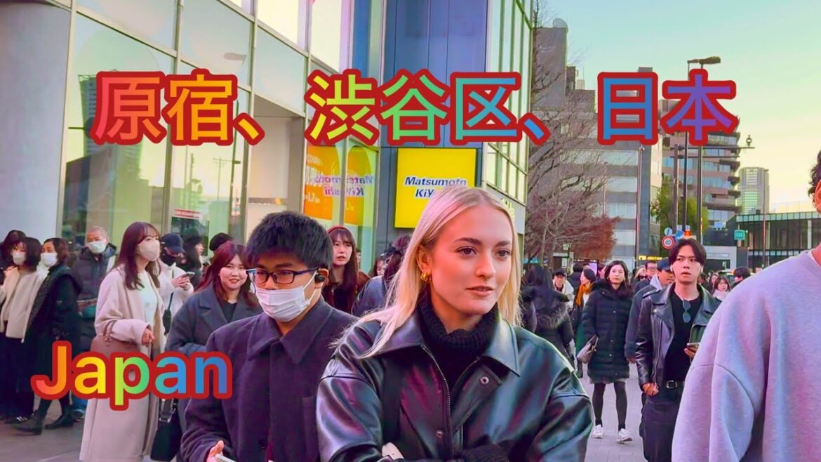 [4K] Jingumae Walking Tour. Harajuku, Shibuya City, Tokyo, Japan.