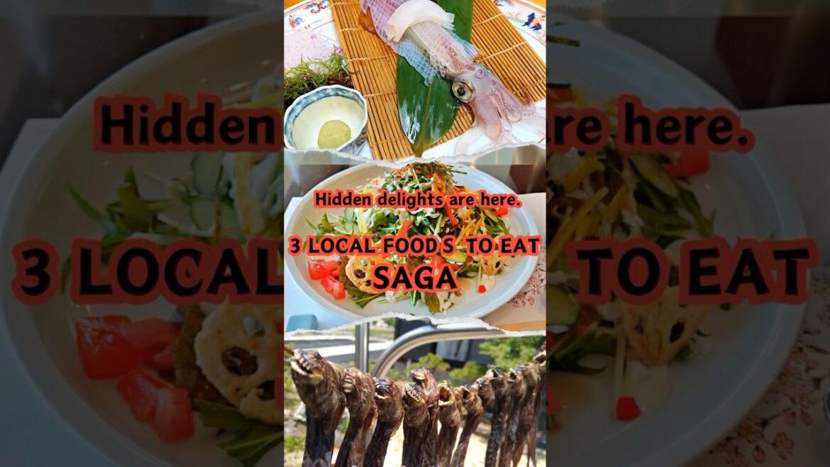 【SAGA-food-Nice Trip Japan】3 LOCAL FOODS TO EAT - Hidden delights are here.