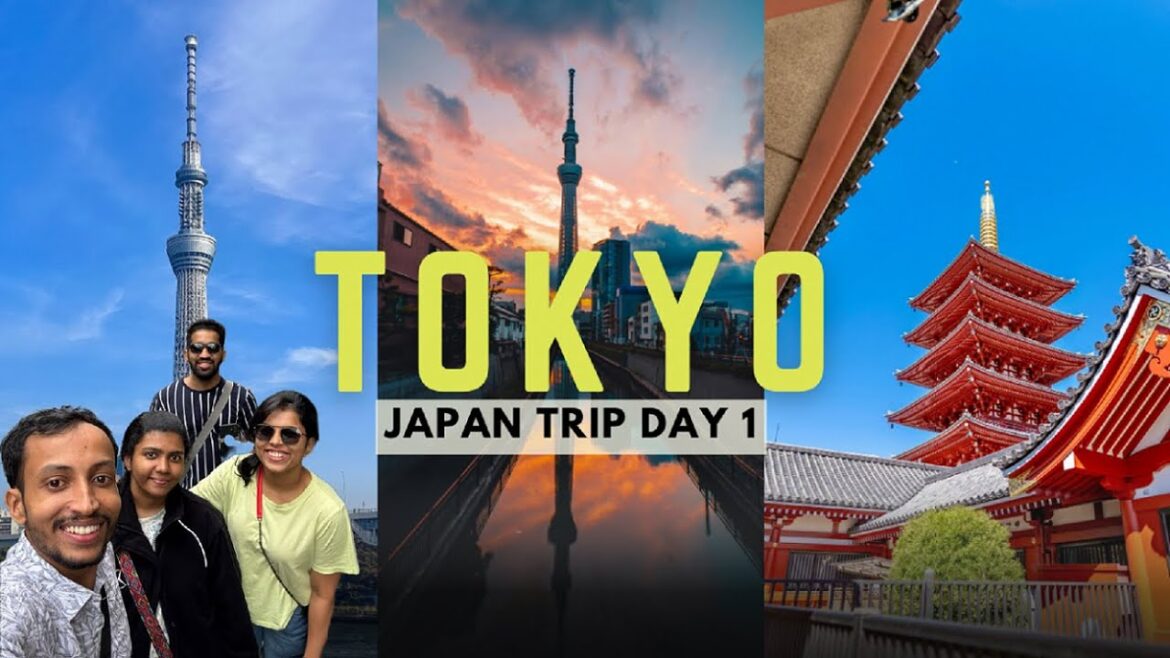 Tokyo Adventures Begin: Senso-ji Temple & Skytree Highlights | Day 1 in Japan #japan #tokyo #vlog
