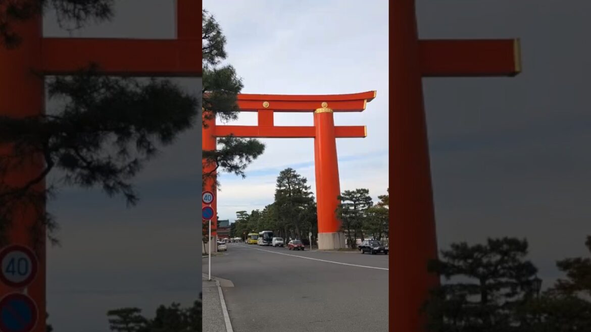 THIS IS THE TALLEST TORII GATE IN KYOTO... #travel #explore #japan #kyoto