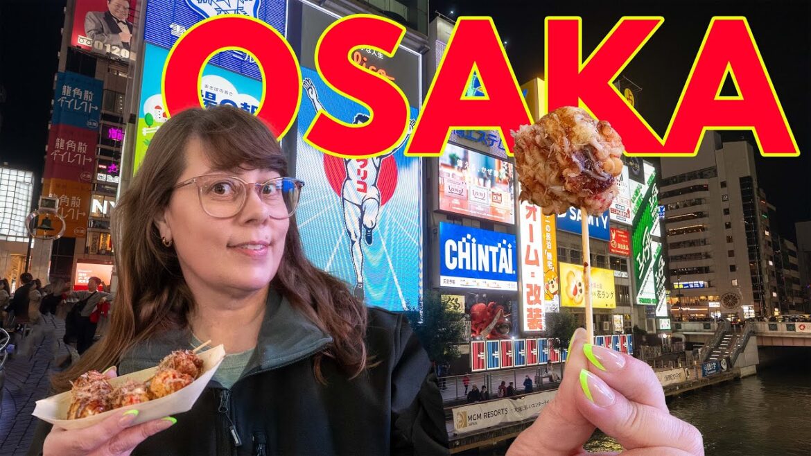 Osaka Food Tour: Americans Try Osaka Street Food for First Time