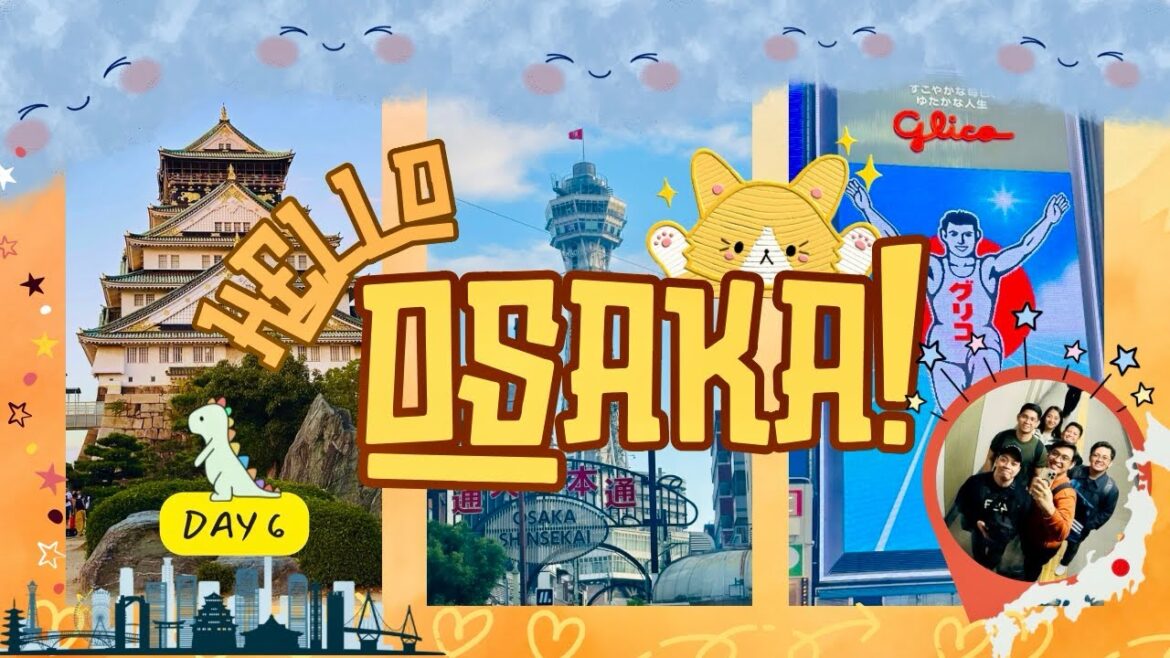 Osaka 🇯🇵 (Day 6) Transfer to Osaka, KOKO Hotel check-in, Tsutenkaku Tower, Osaka Castle, Dotonbori Osaka 🇯🇵 (Day 6) Transfer to Osaka, KOKO Hotel check-in, Tsutenkaku Tower, Osaka Castle, Dotonbori