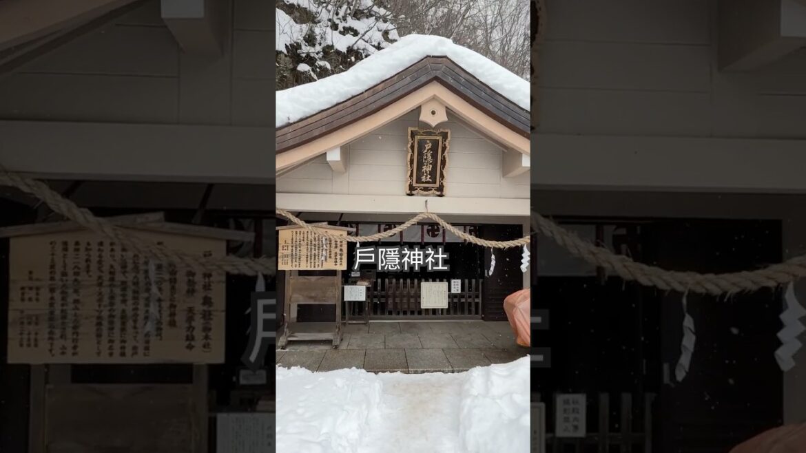 戶隱神社 長野觀光 Nagano Tourism ながの観光