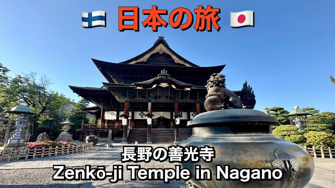 Zenkō-ji Temple in Nagano | 長野の善光寺 ⛩️ History of the Temple Started in the Year 642! 🙏🤩